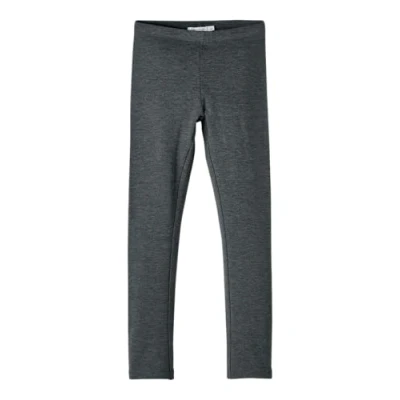 Abbildung von NAME IT Baby Mädchen NITVIVIAN Legging NMT NOOS Hose, Grau (Dark Grey Melange), 80