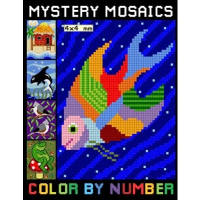 Abbildung von Mystery Mosaics Color By Number: Large Print Pixel Art Coloring Pages for Relaxation &amp; Stress Relief Gift Ideas Adults and Kids. (Mosaics Number)