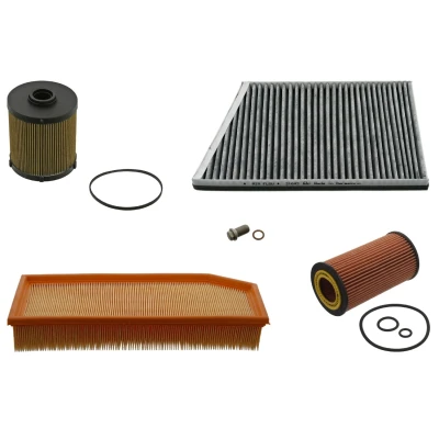 Abbildung von FEBI BILSTEIN 38716 Teilesatz, Inspektion MERCEDES BENZ: C Klasse Limousine, CLK Coupe, T modell
