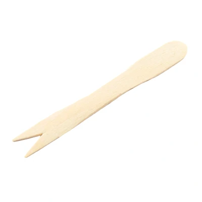 Abbildung von 1000 Gabeln Holz Gabel Pommes Früchtegabel / Pommesgabel (8,5 cm)