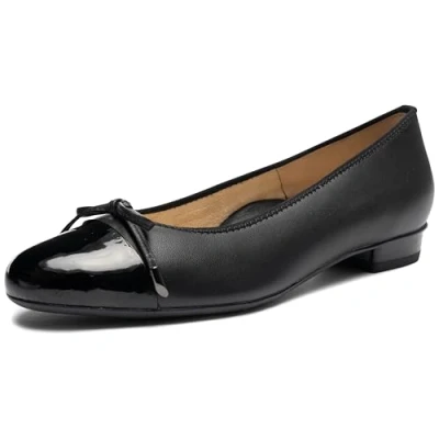 Abbildung von ara BARI Klassischer Ballerina, Damen, Größe: 42, Schwarz Schuhe