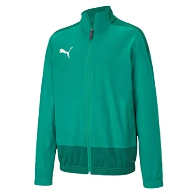 Abbildung von Puma Teamgoal JR Trainingsjacke für Kinder, Größe: 140, Gruen