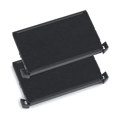 Abbildung von Trodat 115115 Ersatzkissen 1105377 für Printy 4926 und 4726 Stempelfarbe schwarz, 2er Pack