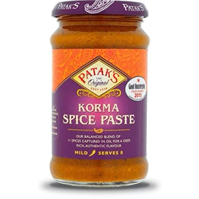 Abbildung von Pataks Korma Paste Gewürze 290 g Patak (Paket von 2)