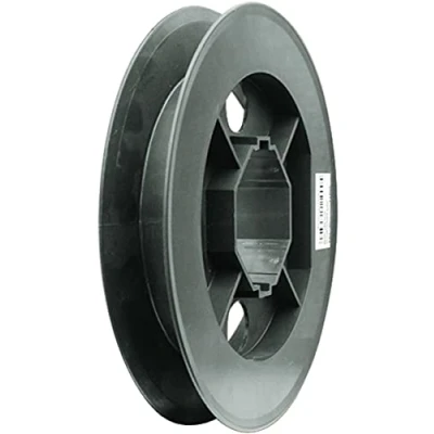 Abbildung von SCHELLENBERG Rollladen Gurtscheibe &quot;Maxi für 23 mm Gurtbreite und 60 Achtkantwelle&quot;, (1 St.), passendes Rollladenkasten Zubehör, Durchmesser der Scheibe 19 cm