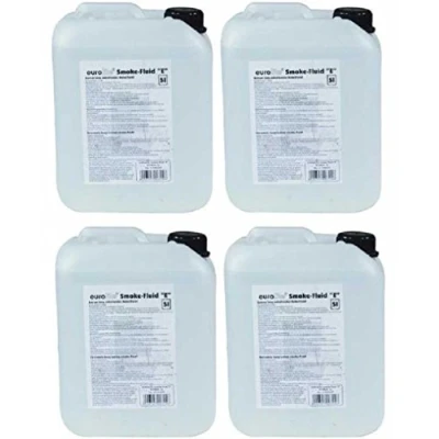Abbildung von 4x 5 L = 20 Eurolite Smoke Nebel Fluid, E (Extrem) Nebelfluid für Nebelmaschine