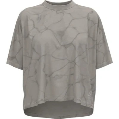 Abbildung von ODLO Laufshirt Damen Kurzarm Active 365 T Shirt mit Naturfasern und Print I Sport Oberteil Fitness