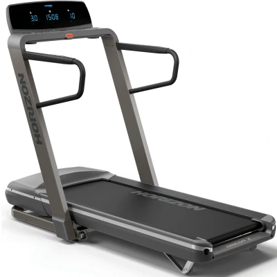 Abbildung von Horizon Fitness Laufband &quot;Omega Z Dark Edition&quot;, mit Höchstgeschwindigkeit 20 km/h und Bluetooth /App Funktion