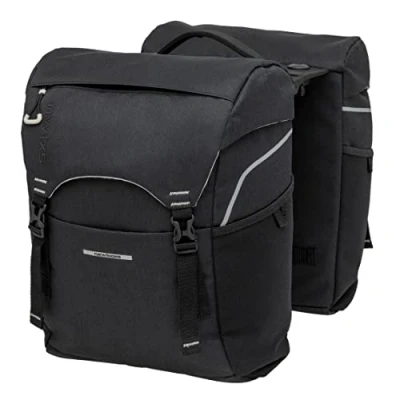 Abbildung von Doppelpacktasche New Looxs Sports Double Racktime 32 Liter 29 X 39 16 Cm Schwarz