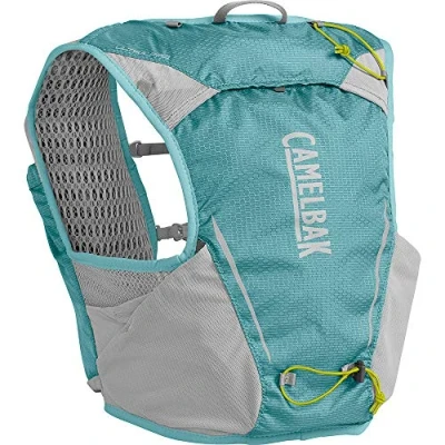 Abbildung von Camelbak Unisex Erwachsene Ultra Pro Vest Trinkweste, Aqua Seal/Silver, M