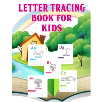 Abbildung von Letter Tracing Book for Kids: practice kids ages 3 to 5