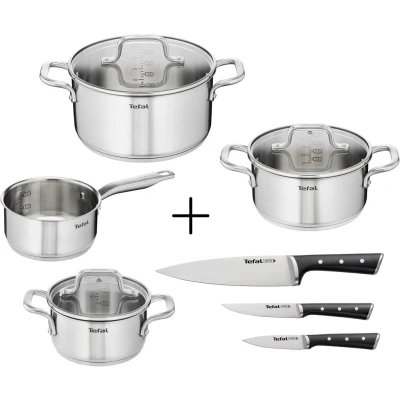 Abbildung von Tefal Topf Set &quot;Virtuoso 7er + Ice Force&quot;, 10 teilig