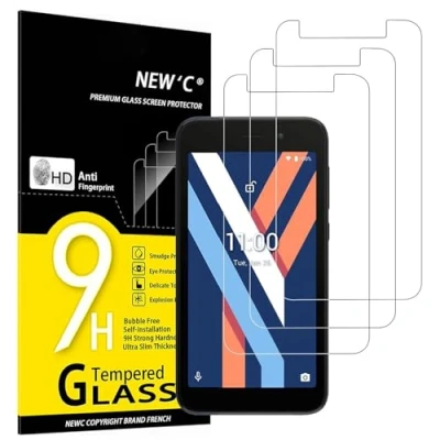 Abbildung von NEW&#039;C 3 Stück, Panzer Schutz Glas für Wiko Y52, Frei von Kratzern, 9H Härte, HD Displayschutzfolie, 0.33mm Ultra klar, Ultrabeständig