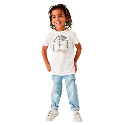 Abbildung von Garcia Kids Jungen Short Sleeve T Shirt, Off White, 104/110
