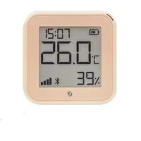 Abbildung von Shelly H&amp;T Gen. 3 Temperatur &amp; Luftfeuchtigkeitssensor und mit WLAN Bluetooth in der Farbe &quot;Mocha&quot;