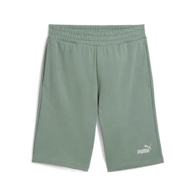 Abbildung von PUMA Herren ESS 2 Color No. 1 Logo Shorts 10&quot; TR Gestrickte Shorts, Green Moon,