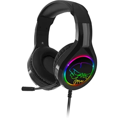 Abbildung von SPIRIT OF Gamer Pro H8 Audio Headset Simultanleder Flexibles Mikrofon RGB Rainbow LED Kopfhörer Multiplattform PS5 / XBOX X/PC PS4 ONE