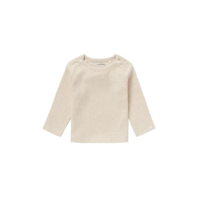 Abbildung von Noppies Natal Langarmshirt Off white für Kinder, Größe: 44,