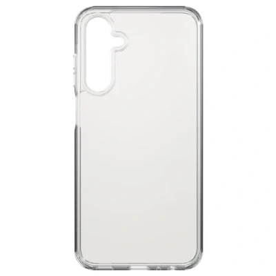 Abbildung von Black Rock Handyhülle für Samsung Galaxy A25 5G (Wireless Charging kompatibel, Slim, TPU Rahmen, hochwertiges Cover, Hülle Galaxy, Case, Anti Gelbstich) transparent