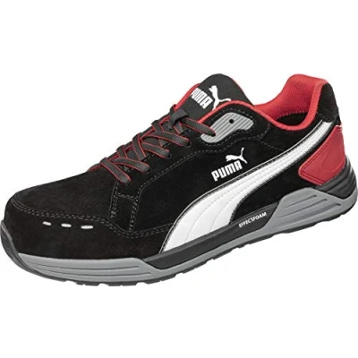 Abbildung von PUMA Safety Airtwist Black Red Low Sicherheitsschuh