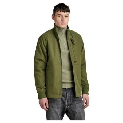 Abbildung von G STAR RAW Herren Track Overshirt, Grün (shadow olive D24294 D517 B230), XL
