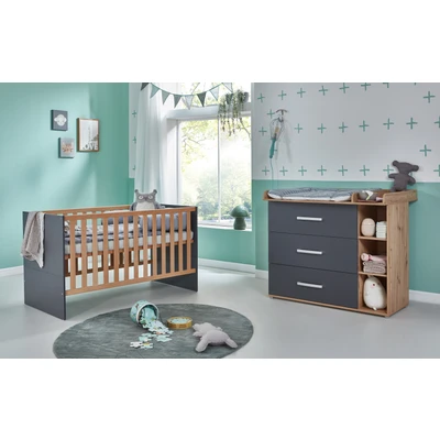 Abbildung von arthur berndt Babymöbel Set &quot;Babyzimmer &quot;Alessio&quot; 2 teilig&quot;, (Spar Set)