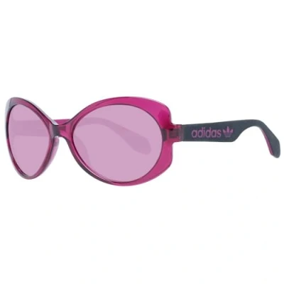 Abbildung von Adidas Damen OR0020 Sonnenbrille, Shiny Fuxia/Bordeaux Mirror, 56