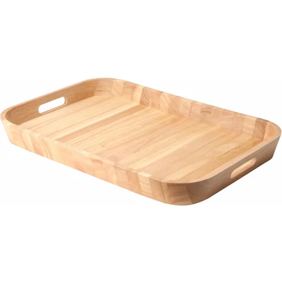 Abbildung von Continenta Tablett, (1 tlg.), Handarbeit, aus einem Holzblock gearbeitet