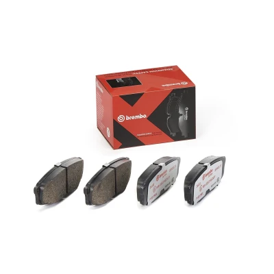 Abbildung von BREMBO P 83 098X Bremsbelagsatz exkl. Verschleißwarnkontakt ohne Zubehör TOYOTA: Land Cruiser 200, Sequoia II, Tundra II Pickup, LEXUS: LX III