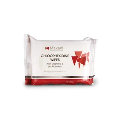 Abbildung von Maxani Chlorhexidin Wischtücher