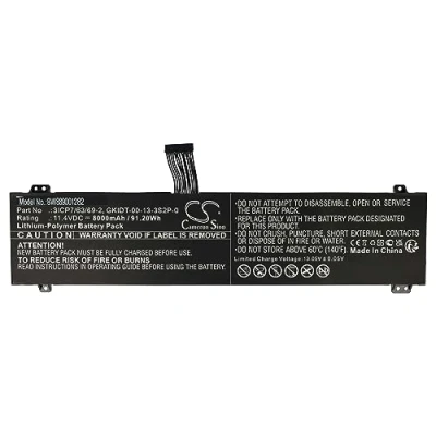 Abbildung von vhbw passend für Schenker XMG Fusion 15 XFU15L19, Notebook / Laptop Akku Li Polymer 8000 mAh (11,4 V)