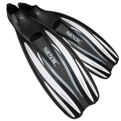 Abbildung von Seac F100 Pro, sehr leichte Taucherflosse mit Fussteil. Ideal fuers Tauchen und Schnorcheln