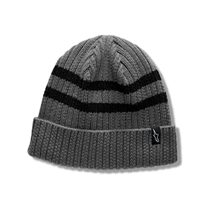 Abbildung von Alpinestars, Roller Beanie, Deckel, Holzkohle Heidekraut/Schwarz, Os, Unisex Erwachsener