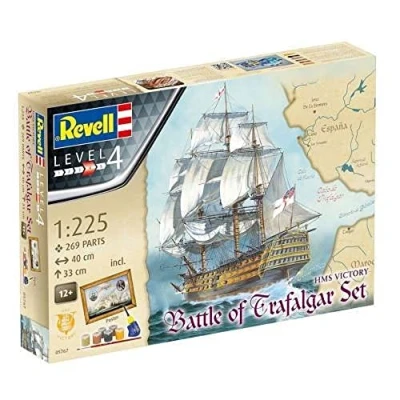 Abbildung von Revell® Modellbausatz HMS Victory, Battle of Trafalgar, Maßstab 1:225, Made in Europe