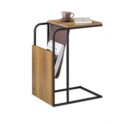 Abbildung von SoBuy Beistelltisch FBT140, Nachttisch Sofatisch Betttisch Laptoptisch Couchtisch