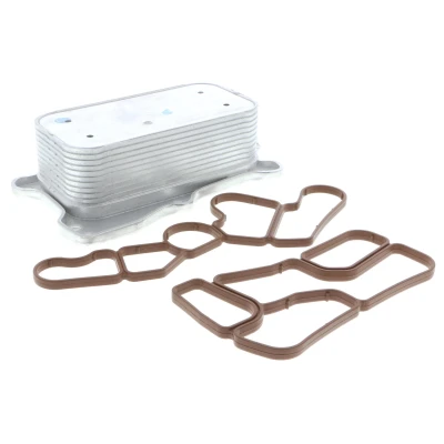Abbildung von VEMO V30 60 1321 Ölkühler mit Dichtung ohne Filter EXPERT KITS + MERCEDES BENZ: S Klasse Limousine, E C Limousine
