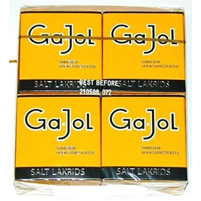 Abbildung von 10 x GA JOL SALT LAKRIDS ZUCKERFREI 8x 23g Incl. Goodie von Flensburger Handel