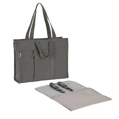 Abbildung von LÄSSIG Wickeltasche Green Label, Tote Up Bag, anthracite