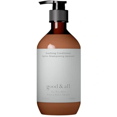 Abbildung von Good&amp;All Conditioner für Trockene, Juckende Kopfhaut mit Teebaumöl, Pfefferminze Sulfatfrei, Silikonfrei, Parabenfrei Anti Frizz 400ml