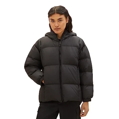 Abbildung von TOM Tailor Denim Daunenjacke, Damen, Größe: XL, Deep black