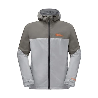 Abbildung von Jack Wolfskin Weiltal 2 L Outdoorjacke, Herren, Größe: Medium, Moonwalk