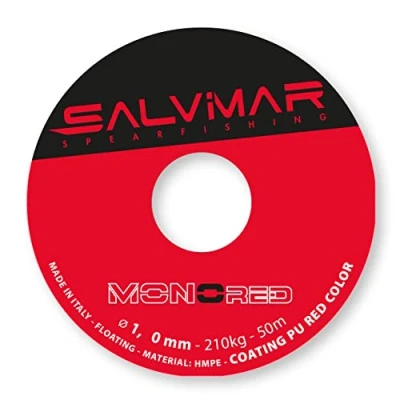 Abbildung von SALVIMAR Monored, Unisex, Erwachsene, Rot, Durchmesser 1,00 mm x 50 m