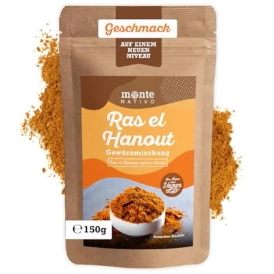 Abbildung von Ras el Hanout (150g) Schonend getrocknete Gewürzmischung Aromatische und leckere orientalische Gewürze ideal zum Kochen