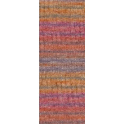 Abbildung von LANA GROSSA Silkhair Print Feines Lace Garn aus Superkid Mohair mit Seide Handstrickgarn 70% (Superkid) &amp; 30% 25g Wolle zum Stricken Häkeln 210m