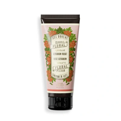 Abbildung von Panier des Sens Natürliches Duschgel Geranie Feuchtigkeitsspendendes Mit Olivenöl 95% natürliche Inhaltsstoffe PH Mildes 200 ml