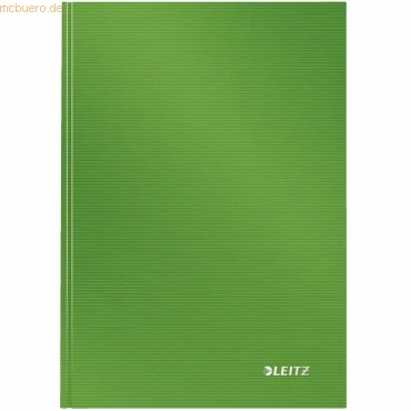 Abbildung von Leitz A5 Notizbuch, 80 Blatt, Hardcover, Karierte Seiten, Solid, Hellgrün, 46660050