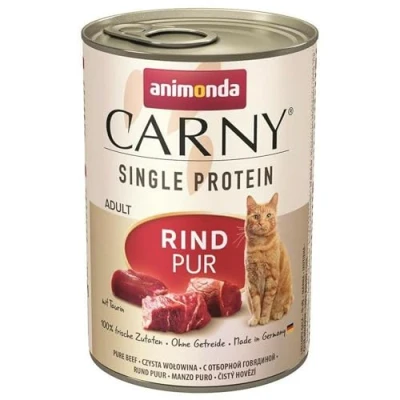 Abbildung von Animonda Carny Adult Single Protein Rind pur 400g (Menge: 6 je Bestelleinheit)