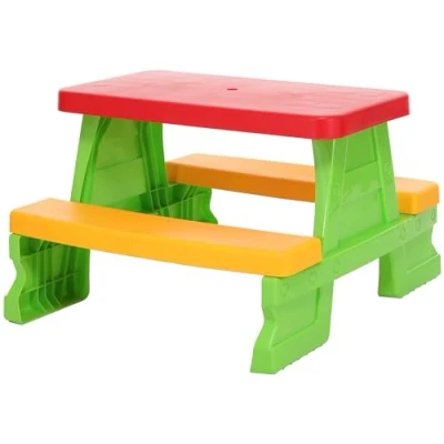 Abbildung von TOYS &amp; GAMES DOHÁNY Dohany Kinder Sitzgruppe Picknick Sitzgarnitur Outdoor Bank Tisch Kombi grün
