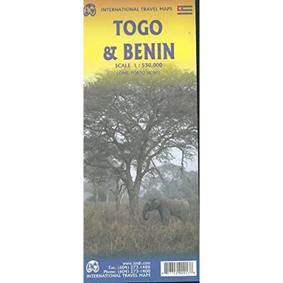 Abbildung von International Travel Map ITM Togo / Benin: Touristische Karte Benin