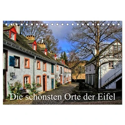 Abbildung von Die schönsten Orte der Eifel (Tischkalender 2025 DIN A5 quer), CALVENDO Monatskalender